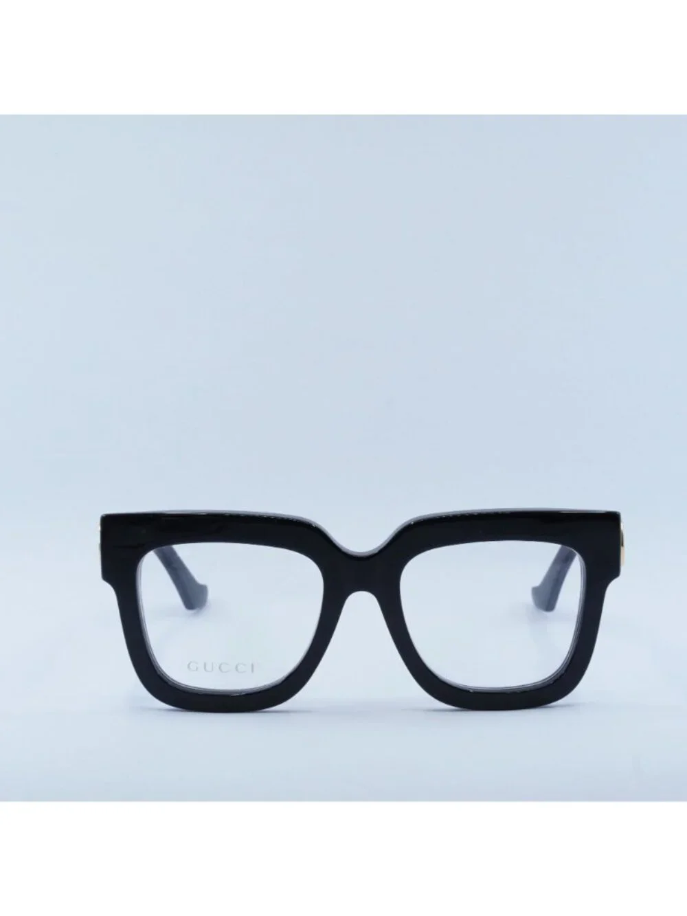 Gucci GG1549O 001 Eyeglasses Black 52mm Square Frame